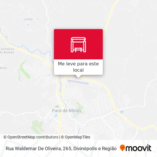 Rua Waldemar De Oliveira, 265 mapa