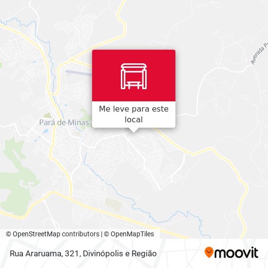 Rua Araruama, 321 mapa