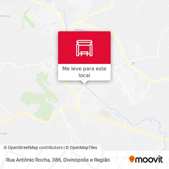 Rua Antônio Rocha, 386 mapa