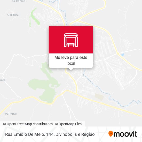Rua Emídio De Melo, 144 mapa