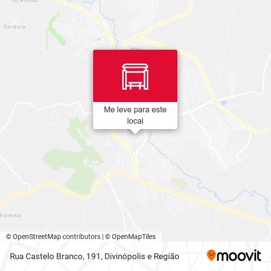 Rua Castelo Branco, 191 mapa