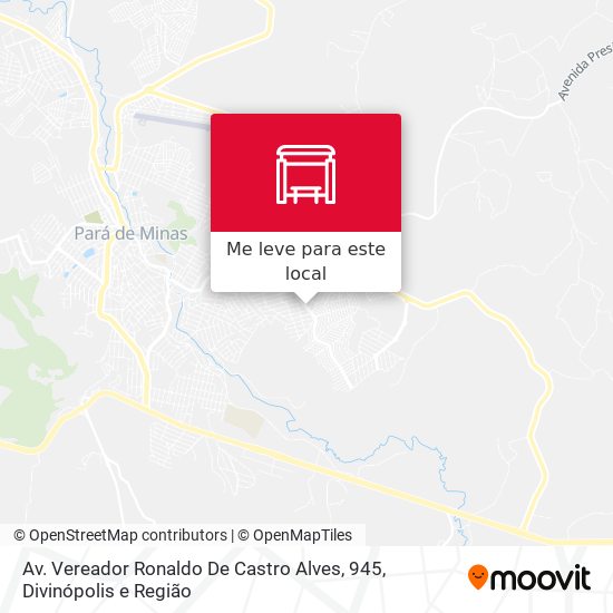 Av. Vereador Ronaldo De Castro Alves, 945 mapa