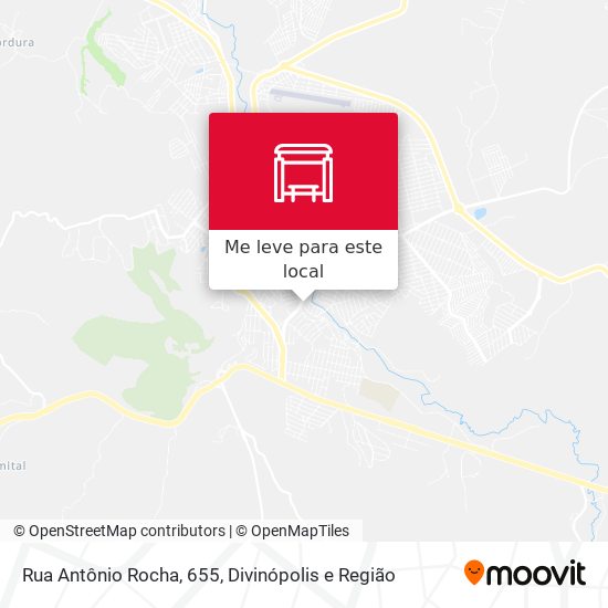 Rua Antônio Rocha, 655 mapa