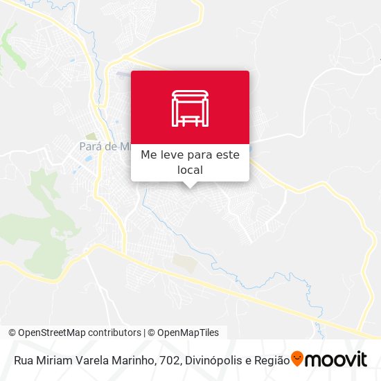Rua Miriam Varela Marinho, 702 mapa