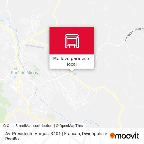 Av. Presidente Vargas, 3401 | Francap mapa