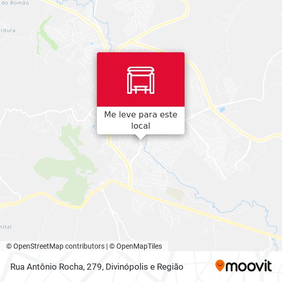 Rua Antônio Rocha, 279 mapa