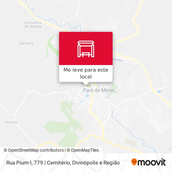 Rua Pium-I, 779 | Cemitério mapa
