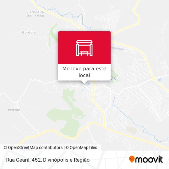 Rua Ceará, 452 mapa