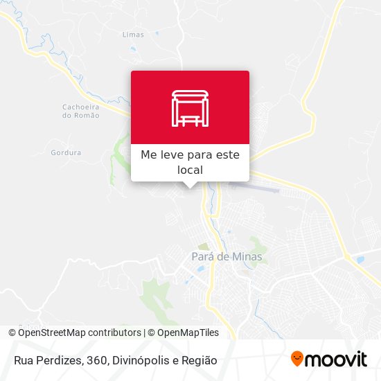 Rua Perdizes, 360 mapa