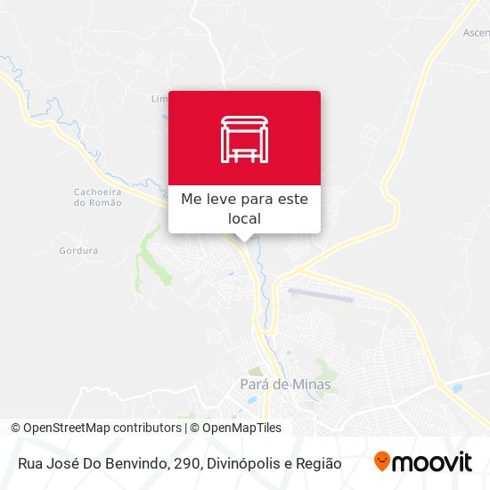 Rua José Do Benvindo, 290 mapa