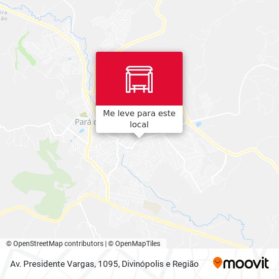 Av. Presidente Vargas, 1095 mapa