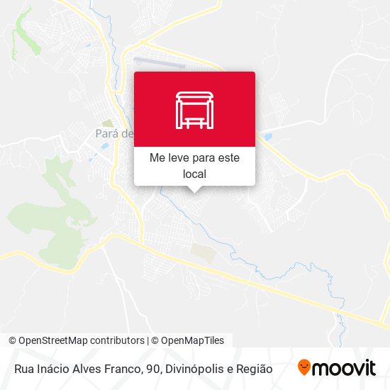 Rua Inácio Alves Franco, 90 mapa