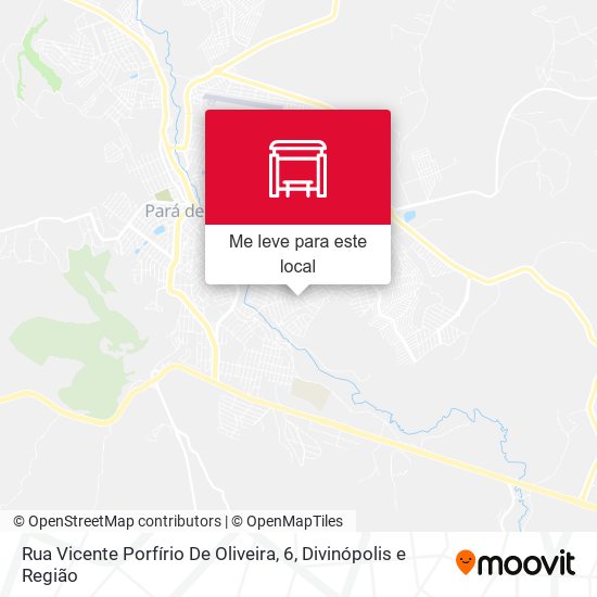 Rua Vicente Porfírio De Oliveira, 6 mapa
