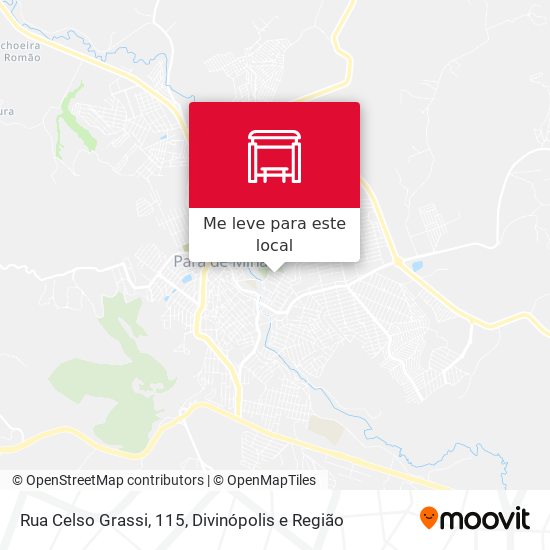 Rua Celso Grassi, 115 mapa