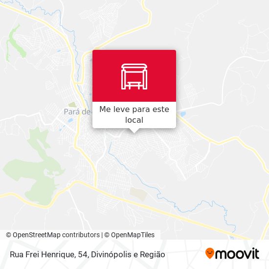 Rua Frei Henrique, 54 mapa