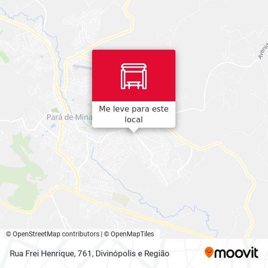 Rua Frei Henrique, 761 mapa