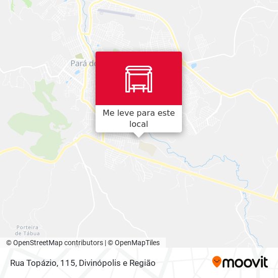 Rua Topázio, 115 mapa