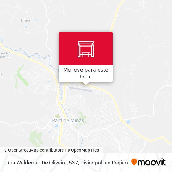 Rua Waldemar De Oliveira, 537 mapa