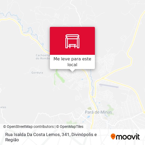 Rua Isalda Da Costa Lemos, 341 mapa
