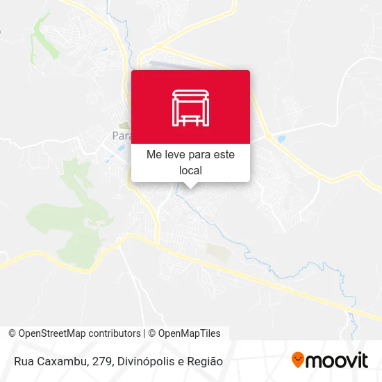 Rua Caxambu, 279 mapa