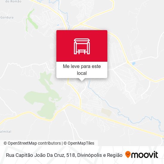 Rua Capitão João Da Cruz, 518 mapa