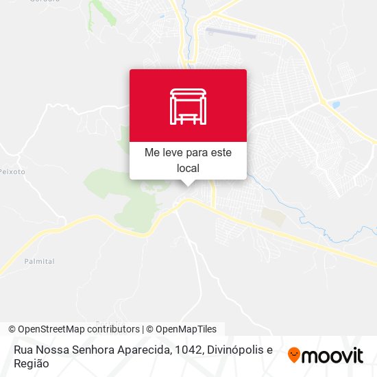 Rua Nossa Senhora Aparecida, 1042 mapa