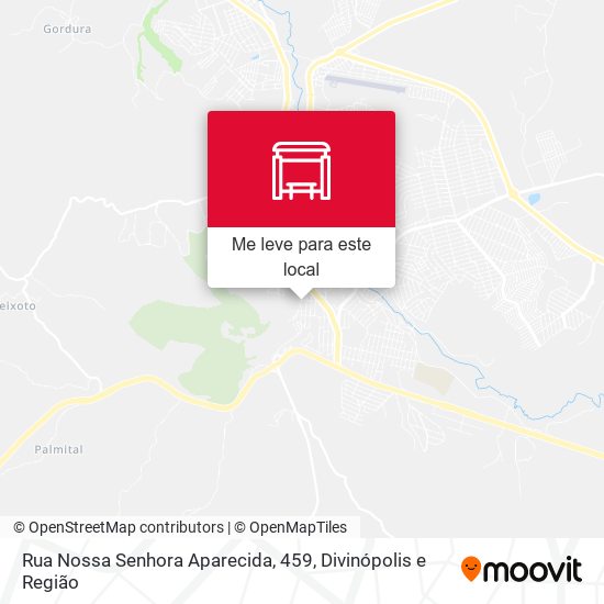 Rua Nossa Senhora Aparecida, 459 mapa