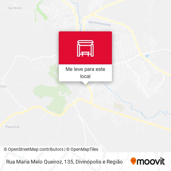 Rua Maria Melo Queiroz, 135 mapa