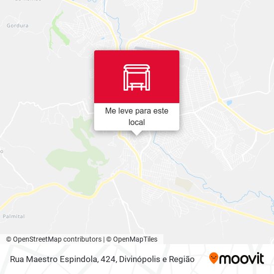Rua Maestro Espindola, 424 mapa