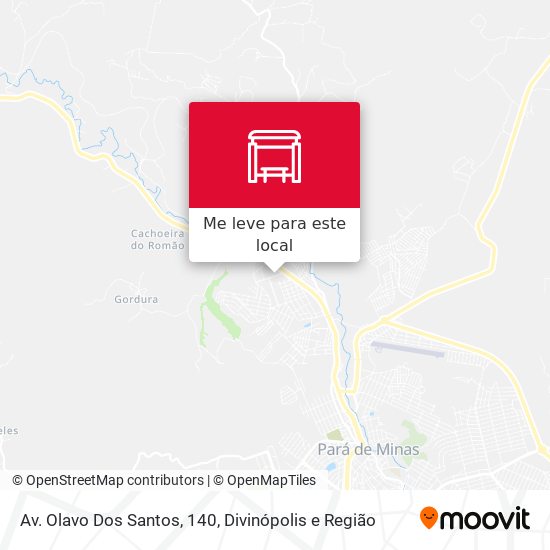 Av. Olavo Dos Santos, 140 mapa