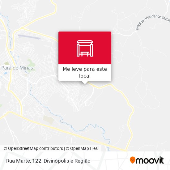 Rua Marte, 122 mapa