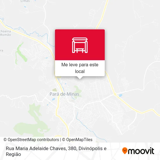 Rua Maria Adelaide Chaves, 380 mapa