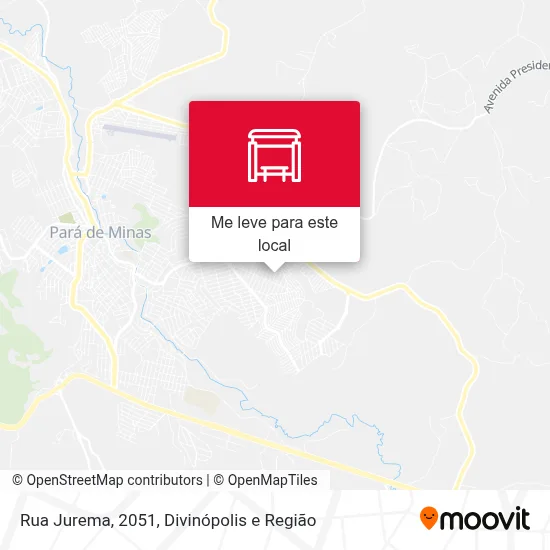 Rua Jurema, 2051 mapa