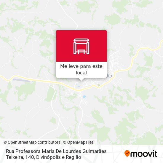 Rua Professora Maria De Lourdes Guimarães Teixeira, 140 mapa