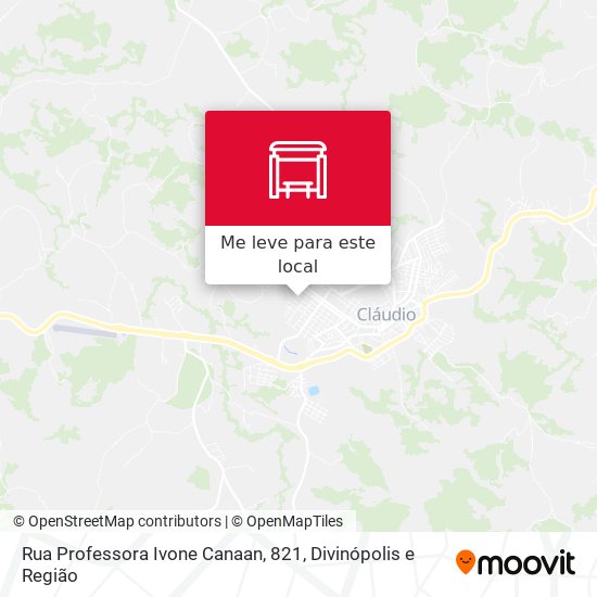 Rua Professora Ivone Canaan, 821 mapa