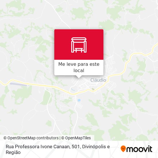 Rua Professora Ivone Canaan, 501 mapa