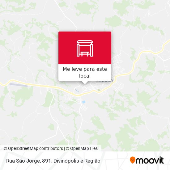 Rua São Jorge, 891 mapa