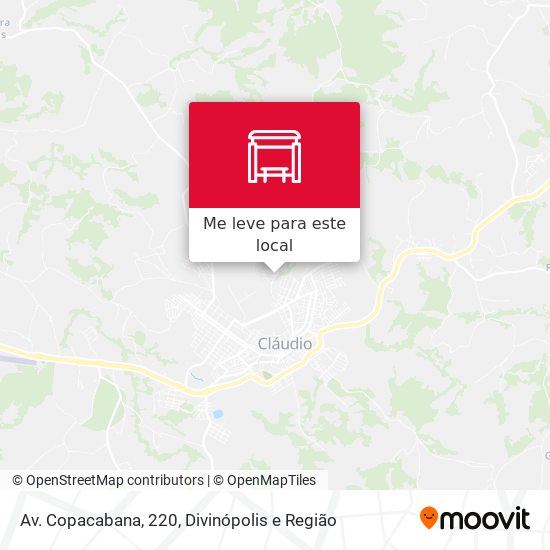 Av. Copacabana, 220 mapa