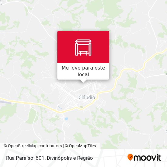Rua Paraíso, 601 mapa