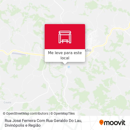Rua José Ferreira Com Rua Geraldo Do Lau mapa