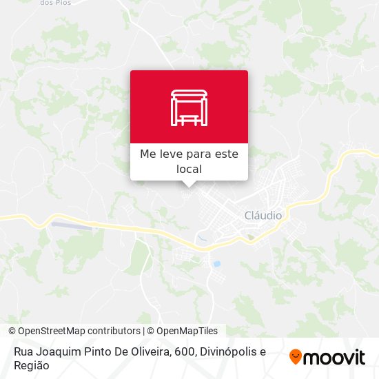 Rua Joaquim Pinto De Oliveira, 600 mapa