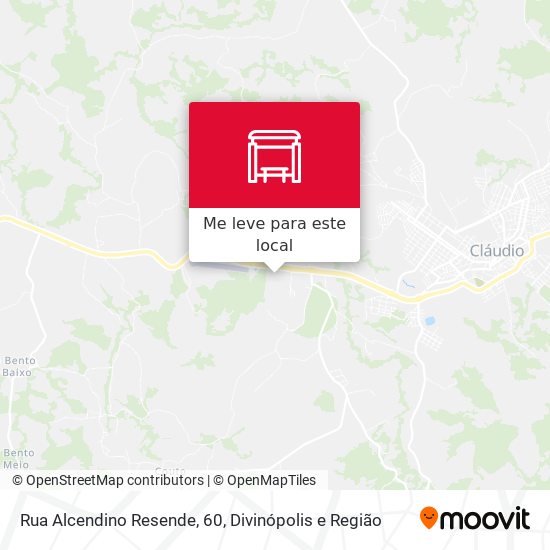 Rua Alcendino Resende, 60 mapa