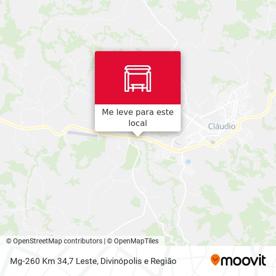 Mg-260 Km 34,7 Leste mapa