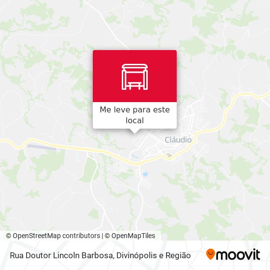 Rua Doutor Lincoln Barbosa mapa