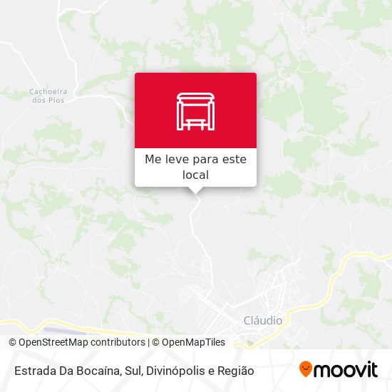Estrada Da Bocaína, Sul mapa