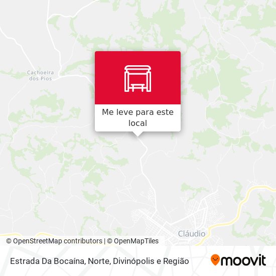 Estrada Da Bocaína, Norte mapa