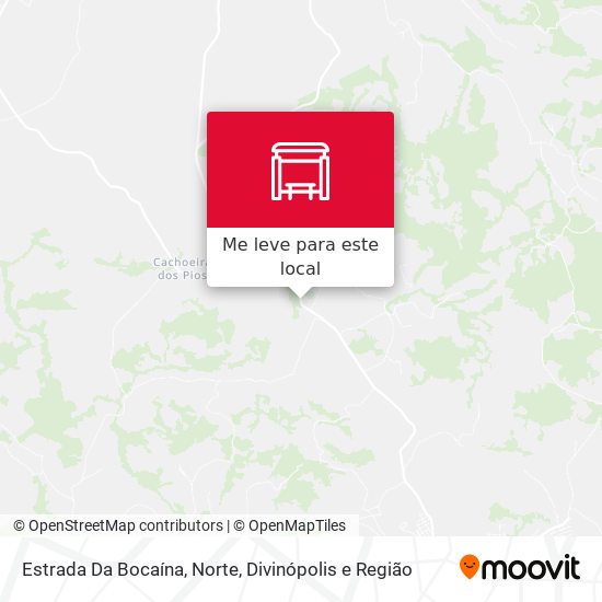 Estrada Da Bocaína, Norte mapa