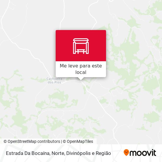 Estrada Da Bocaína, Norte mapa