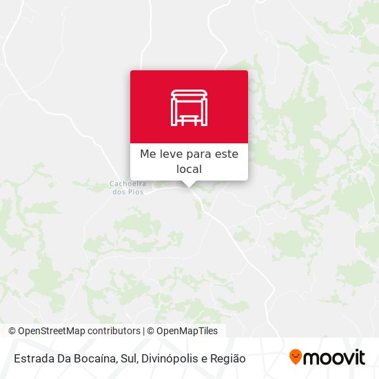 Estrada Da Bocaína, Sul mapa