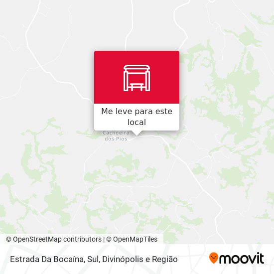 Estrada Da Bocaína, Sul mapa